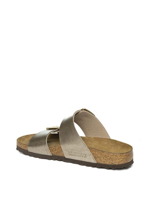 Sandalo sidney lamintato taupe BIRKENSTOCK | SYDNEY1029372-TAUPE