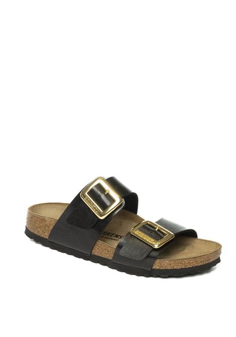 Sandalo sydney nero/oro BIRKENSTOCK | SYDNEY1029457-LICORICE