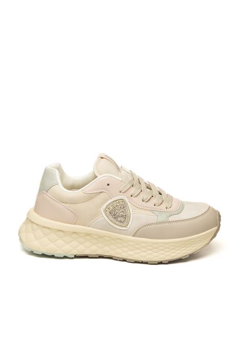 Cream/nude lynn sneaker BLAUER | LYNN01TESS-CRE/NUD