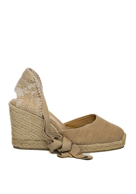 Espadrillas carina sabbia CASTANER | CARINA-021642CANVAS-2017