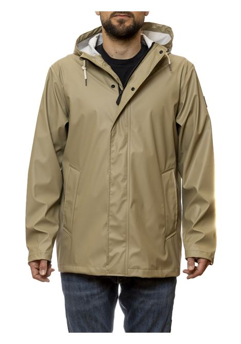 brown rubberized raincoat CENSURED | CMC-517TPOL5-04