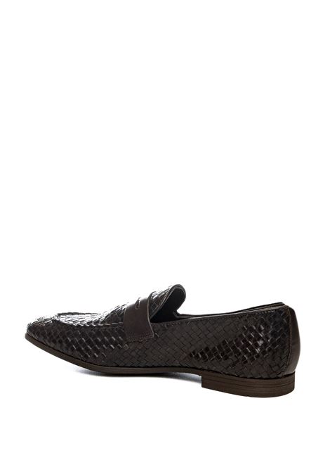 Mocassino intrecciato moro FRAU | 34V8VENEZIA-T.MORO