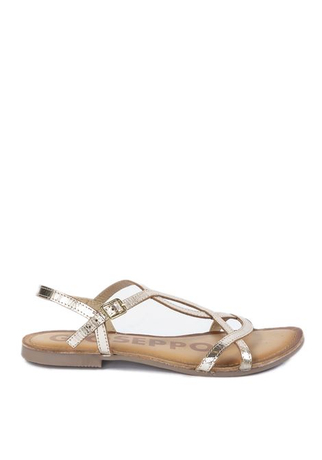 Sandali lamin oro GIOSEPPO | 69113LAMIN-ORO