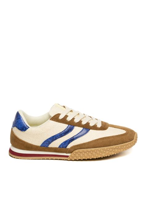 Beige blomkest sneaker GIOSEPPO | 78623BLOMKEST-BEIGE