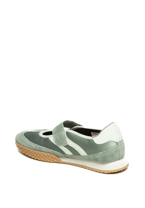 Green chadron ballerina sneaker GIOSEPPO | 78738CHADRON-VERDE