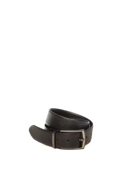 cintura pelle nera GUESS | BM7823 P5335ADJ REV-BLACK