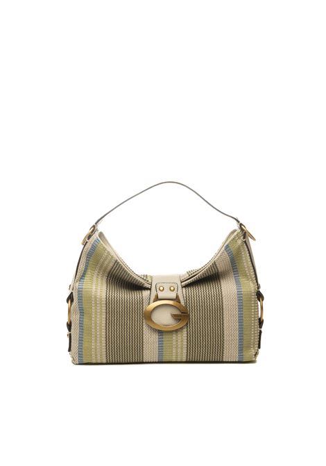 green multi camden shoulder bag GUESS | HWAB9308180CAMDEN-OLIVE
