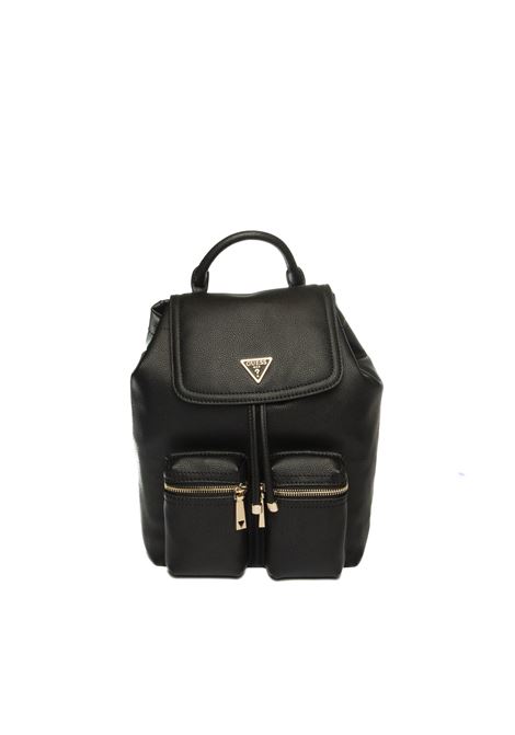 zaino manhattan nero GUESS | HWBG7118310MANHATTAN-BLACK