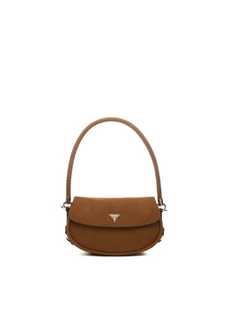 cognac danya shoulder bag GUESS | HWSG9918190DANYA-COGNAC