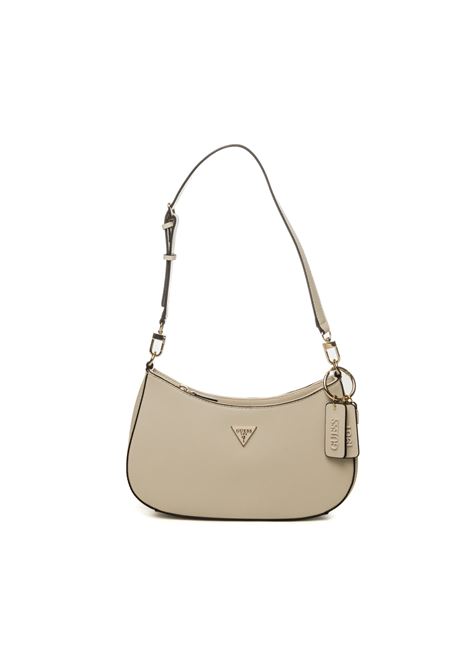 beige noelle shoulder bag GUESS | HWZG9672180NOELLE-BONE
