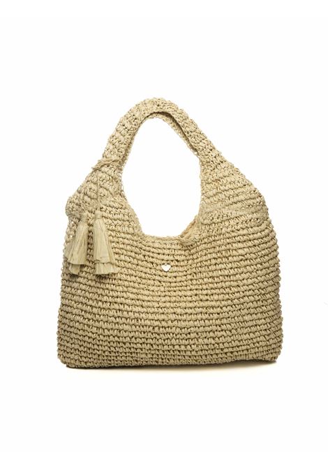 natural paper shoulder bag HATYOU | BP0353CARTA-NATURALE