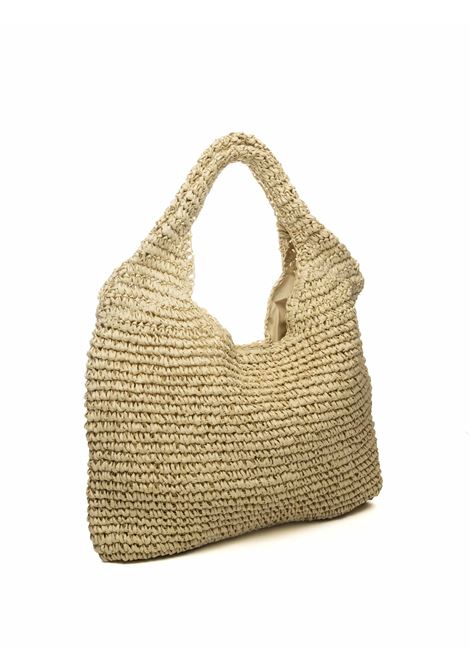 natural paper shoulder bag HATYOU | BP0353CARTA-NATURALE