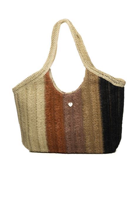 natural paper shoulder bag HATYOU | BP0372CARTA-NATURALE