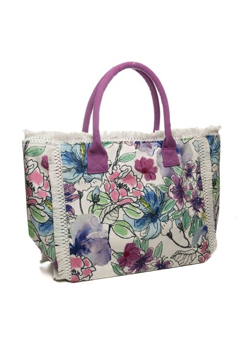 lilac shoulder bag HATYOU | BR0510TESSUTO-LILLA