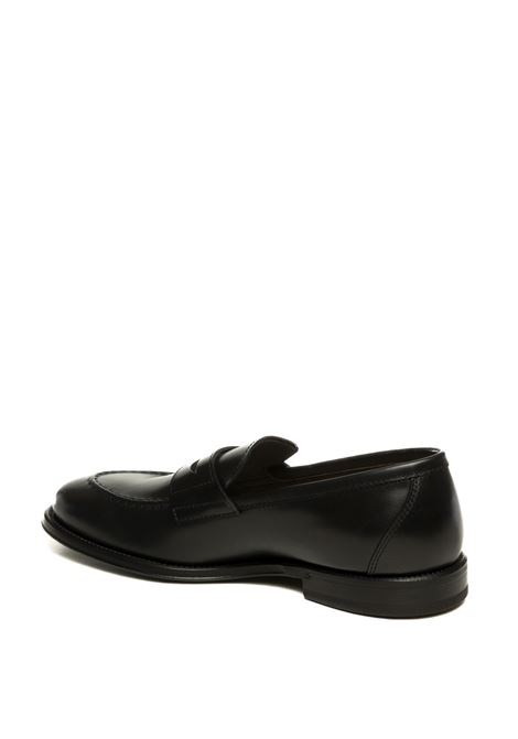 black leather loafer HENDERSON | 74406CALF-NERO