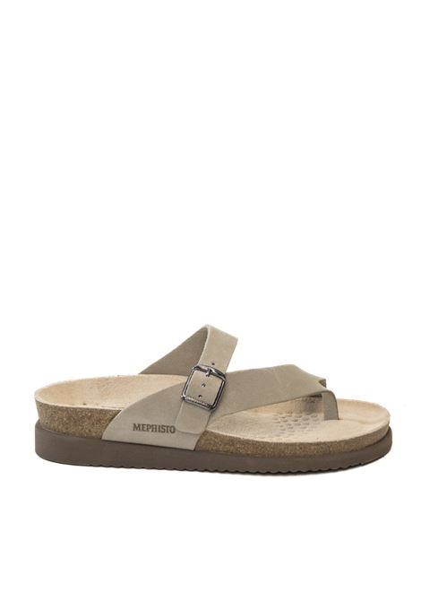 Sandalo camoscio taupe MEPHISTO | HELENSANDVEL-62892