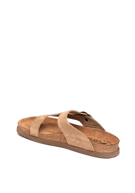 Sandalo camoscio taupe MEPHISTO | NIELSSANDVEL-62860