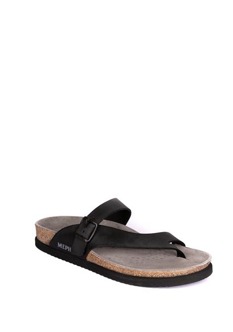 Infradito niels nubuk nero MEPHISTO | NIELSSCRATCH-3400