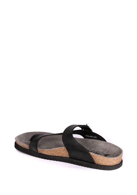 Infradito niels nubuk nero MEPHISTO | NIELSSCRATCH-3400
