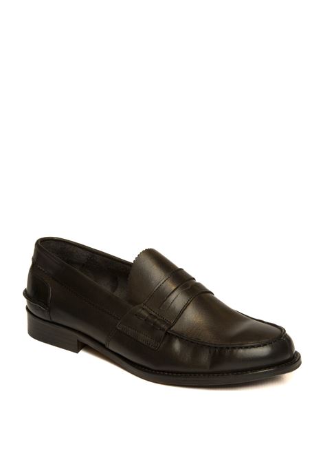Brown leather loafer PICCADILLY | 1000VIT-MORO