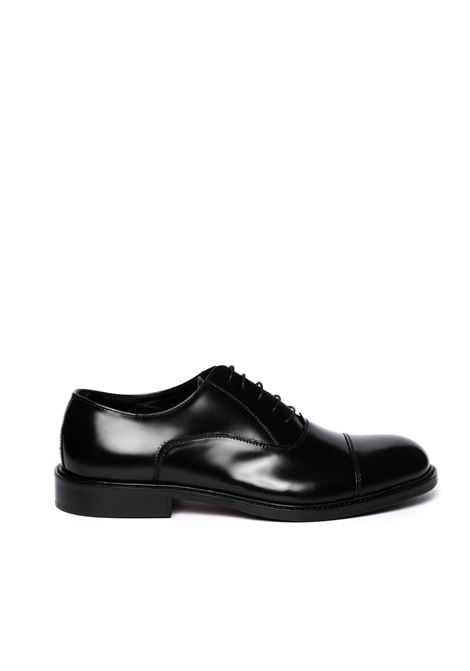 black leather oxford lace-up PICCADILLY | 30001ABRAS-NERO