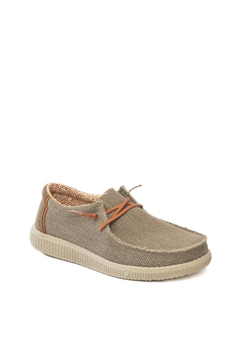 Taupe steve slipon PITAS | STEVETESSUTO-TAUPE