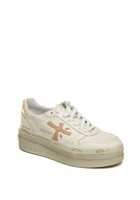  PREMIATA | MICOL8196-WHITE/PINK