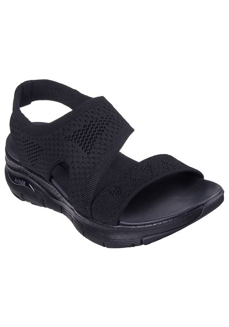 Sandalo archfit nero SKECHERS | 119458ARCH FIT-BBK