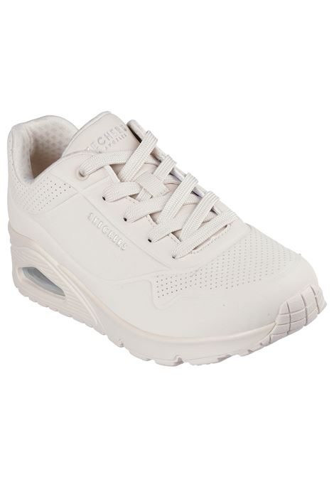 Sneaker pelle bianco SKECHERS | 73690UNO STAND-OWHT