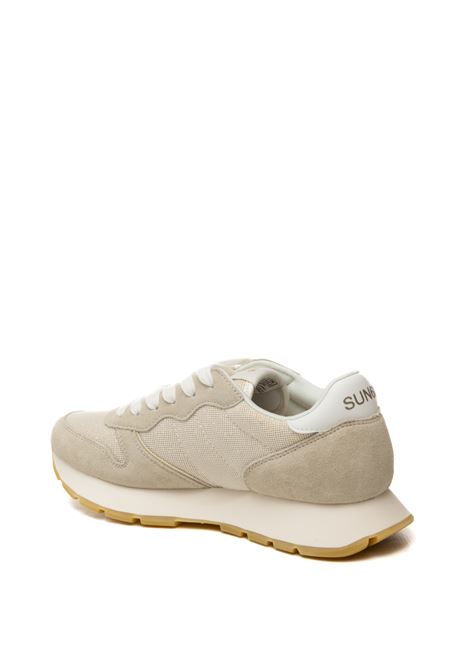 Chaussure de running femme Sun68 Ally Glitter Textile Bianco - Blanc