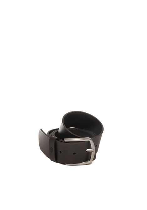 cintura pelle nera TIMBERLAND | TB0A5NHS0011LEATHER-BLACK