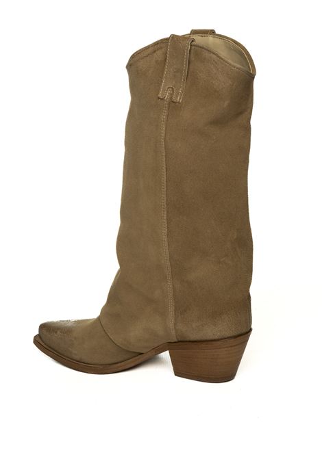 Stivale texano tortora UP44 | DX909INGR-TORTORA