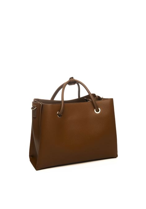 brown alexia handbag VALENTINO | VBS5A802ALEXIA-CUOIO