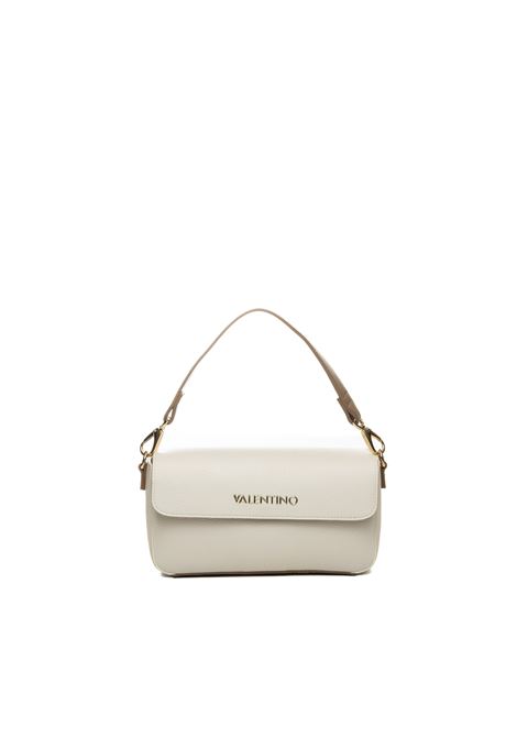 white/brown alexia shoulder bag VALENTINO | VBS5A804ALEXIA-BIA/CUO