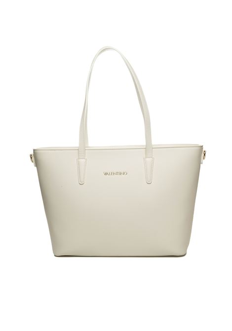 white zero shoulder bag VALENTINO | VBS7B301ZERO-BIANCO
