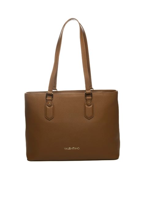 brown brixton shoulder bag VALENTINO | VBS7LX11BRIXTON-CUOIO