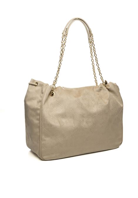beige dike shoulder bag VALENTINO | VBS9U701DIKE-BEIGE