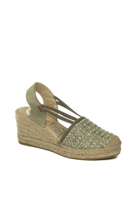 Espadrilla raffia khaki VIDORRETA | 18400RAFIA-KAKI