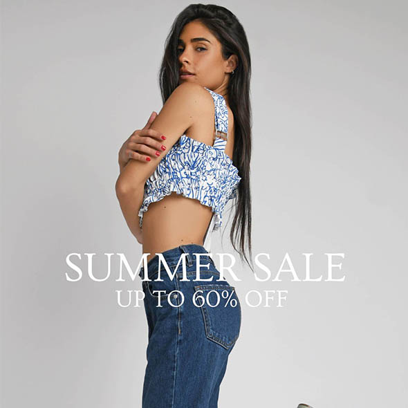 SUMMER SALE - UP TO 60% OFF